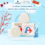 Xà bông tắm Atono2 thuần chay, dưỡng ẩm cho bé từ sơ sinh 90gr