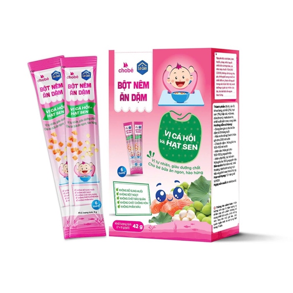 Hạt nêm Lê gia từ 6m+ mix vị
