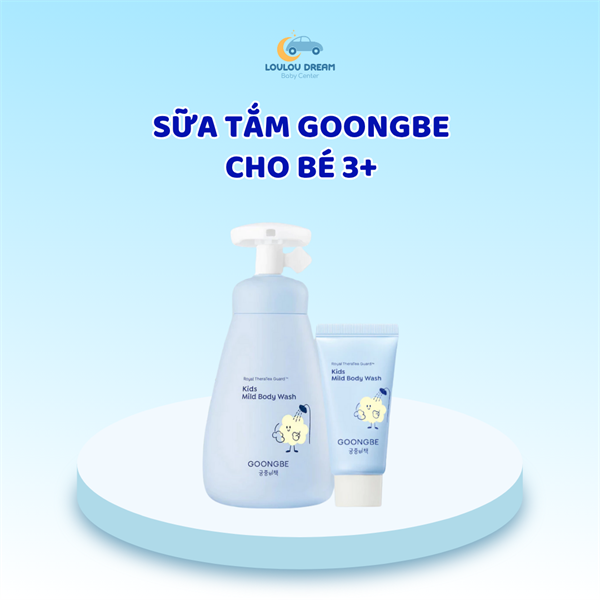 Sữa tắm Goongbe Mild Body Wash từ 36m+- MINI