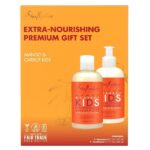 Dầu gội + Dầu xả Shea Moisture Mango & Carrot Kids