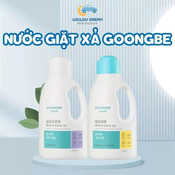 Nước Giặt Quần Áo GOONGBE Laundry Detergent Baby & Sensitive